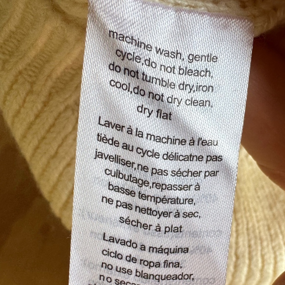 Danielle Bernstein Sweater Pull On Bra Chunky Kni… - image 6